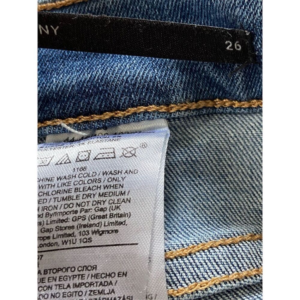 Banana Republic Mid Rise Skinny Jeans Blue Size 26 - Picture 11 of 13